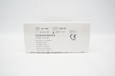 Codman 80-1460 Bicol Collagen Sponge - Box of 10 (x)